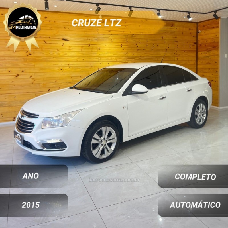 cruze 1.8 ltz 16v flex 4p automatico 2015 vacaria