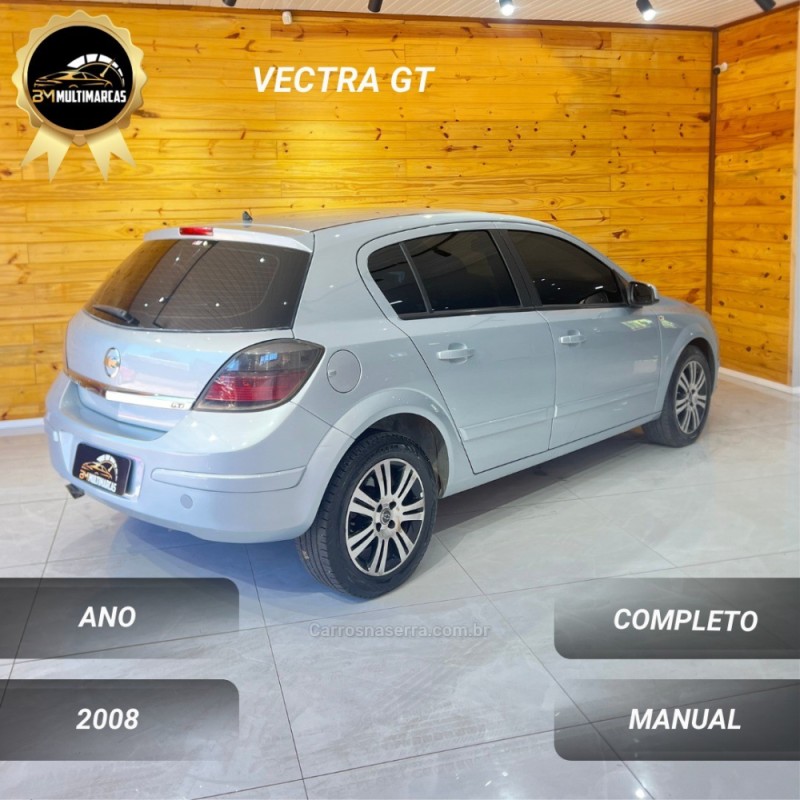 VECTRA 2.0 MPFI GT HATCH 8V FLEX 4P MANUAL - 2008 - VACARIA