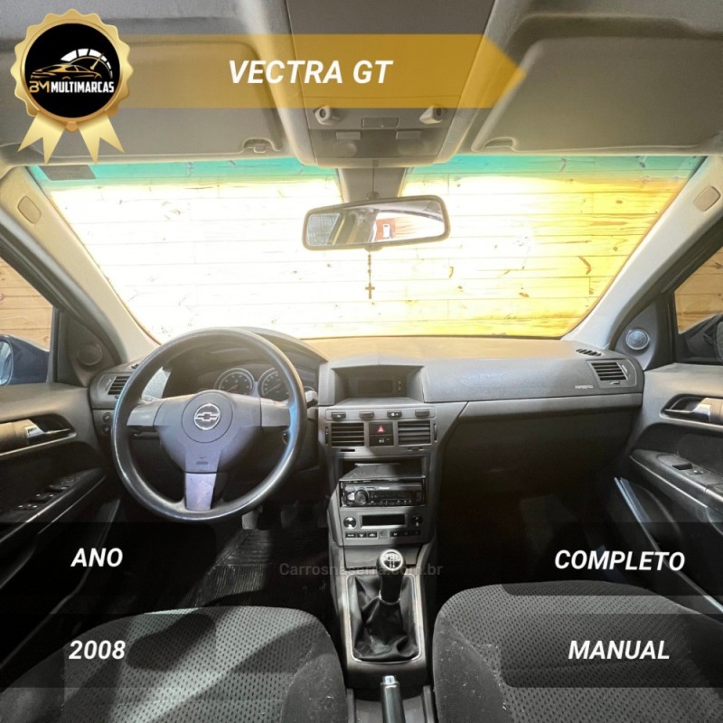 VECTRA 2.0 MPFI GT HATCH 8V FLEX 4P MANUAL - 2008 - VACARIA