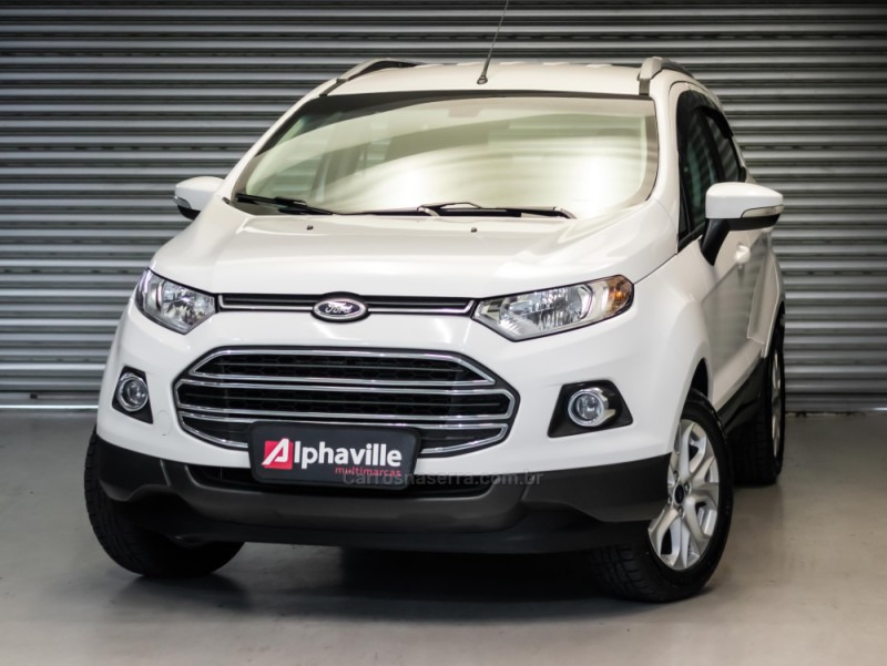 ecosport 1.6 titanium 16v flex 4p manual 2014 caxias do sul