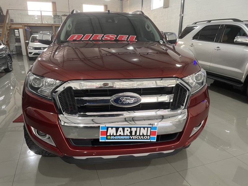 RANGER 3.2 LIMITED 4X4 CD 20V DIESEL 4P AUTOMÁTICO - 2017 - CAXIAS DO SUL