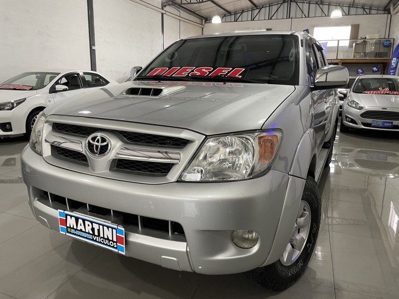 hilux 3.0 srv 4x4 cd 16v turbo intercooler diesel 4p automatico 2008 caxias do sul