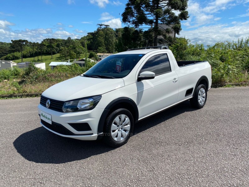 saveiro 1.6 mi trendline cs 8v flex 2p manual 2018 flores da cunha