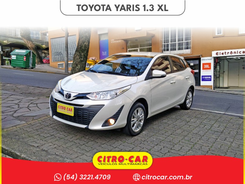 YARIS 1.3 16V FLEX XL MANUAL16 - 2019 - CAXIAS DO SUL