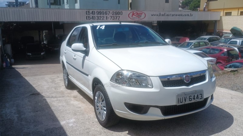 siena 1.4 mpi el 8v flex 4p manual 2014 caxias do sul