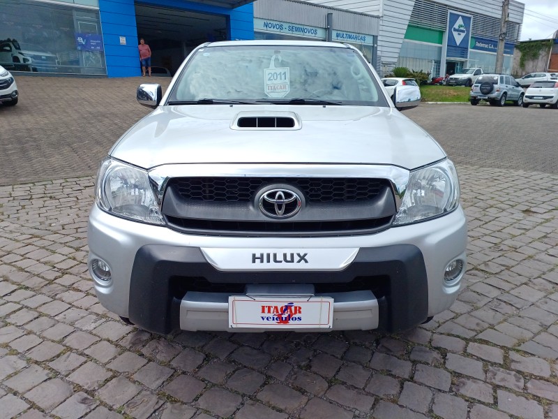 HILUX 3.0 SRV 4X4 CD 16V TURBO INTERCOOLER DIESEL 4P AUTOMÁTICO - 2011 - FLORES DA CUNHA