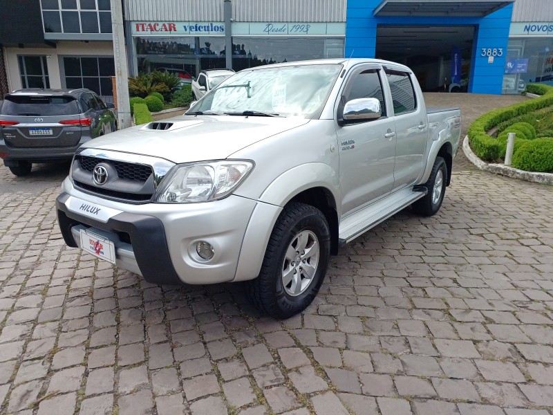 HILUX 3.0 SRV 4X4 CD 16V TURBO INTERCOOLER DIESEL 4P AUTOMÁTICO - 2011 - FLORES DA CUNHA