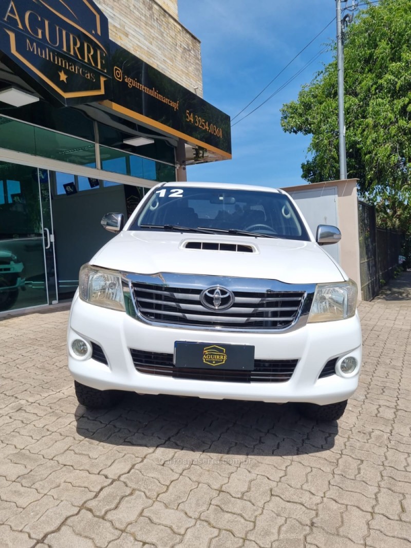 HILUX 3.0 SRV 4X4 CD 16V TURBO INTERCOOLER DIESEL 4P AUTOMÁTICO - 2012 - PASSO FUNDO