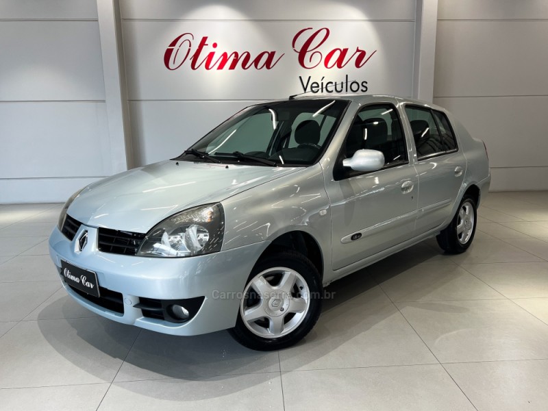 clio 1.6 privilege sedan 16v flex 4p manual 2008 flores da cunha