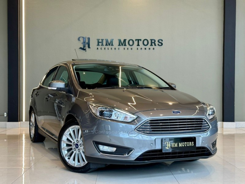 FOCUS 2.0 TITANIUM PLUS SEDAN 16V FLEX 4P AUTOMÁTICO - 2017 - CAXIAS DO SUL