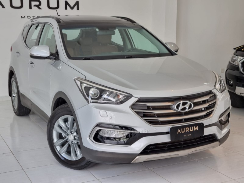 santa fe 3.3 mpfi 4x4 7 lugares v6 270cv gasolina 4p automatico 2016 caxias do sul