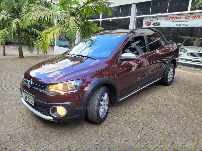 SAVEIRO 1.6 CROSS CD 16V FLEX 2P MANUAL - 2015 - NOVA PRATA