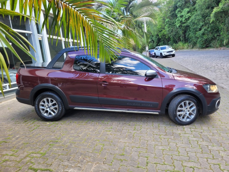 SAVEIRO 1.6 CROSS CD 16V FLEX 2P MANUAL - 2015 - NOVA PRATA