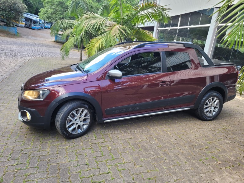 SAVEIRO 1.6 CROSS CD 16V FLEX 2P MANUAL - 2015 - NOVA PRATA