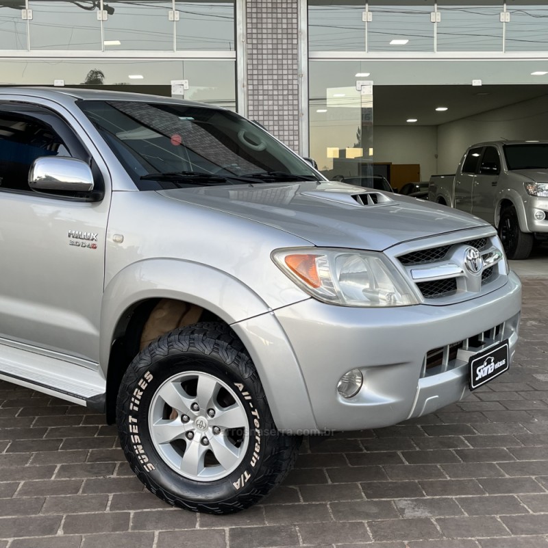 HILUX 3.0 SRV 4X4 CD 16V TURBO INTERCOOLER DIESEL 4P AUTOMÁTICO - 2008 - VACARIA