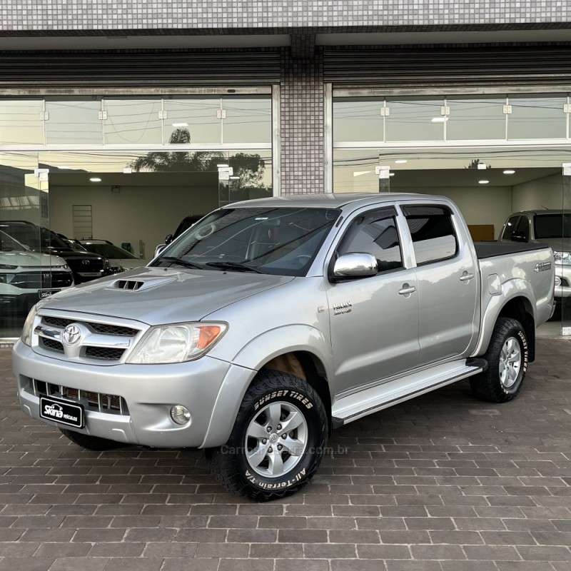 HILUX 3.0 SRV 4X4 CD 16V TURBO INTERCOOLER DIESEL 4P AUTOMÁTICO - 2008 - VACARIA