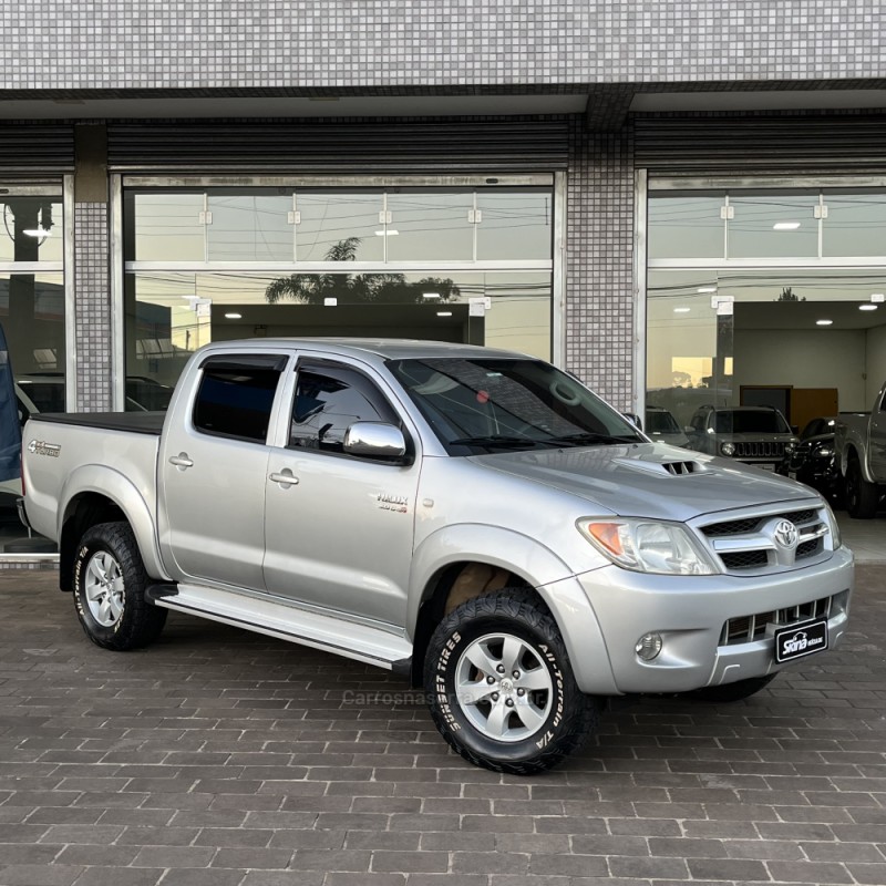 hilux 3.0 srv 4x4 cd 16v turbo intercooler diesel 4p automatico 2008 vacaria