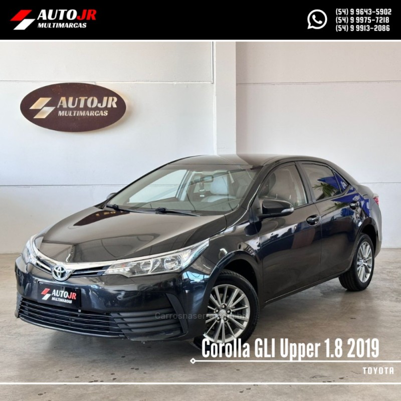 corolla 1.8 gli upper 16v flex 4p automatico 2019 vacaria