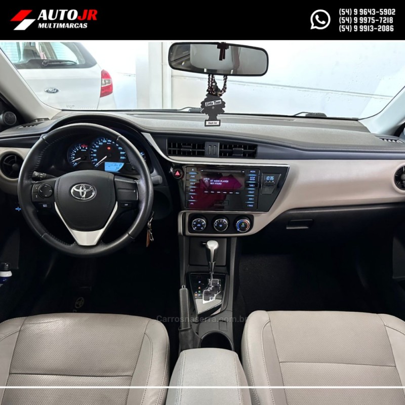 COROLLA 1.8 GLI UPPER 16V FLEX 4P AUTOMÁTICO - 2019 - VACARIA