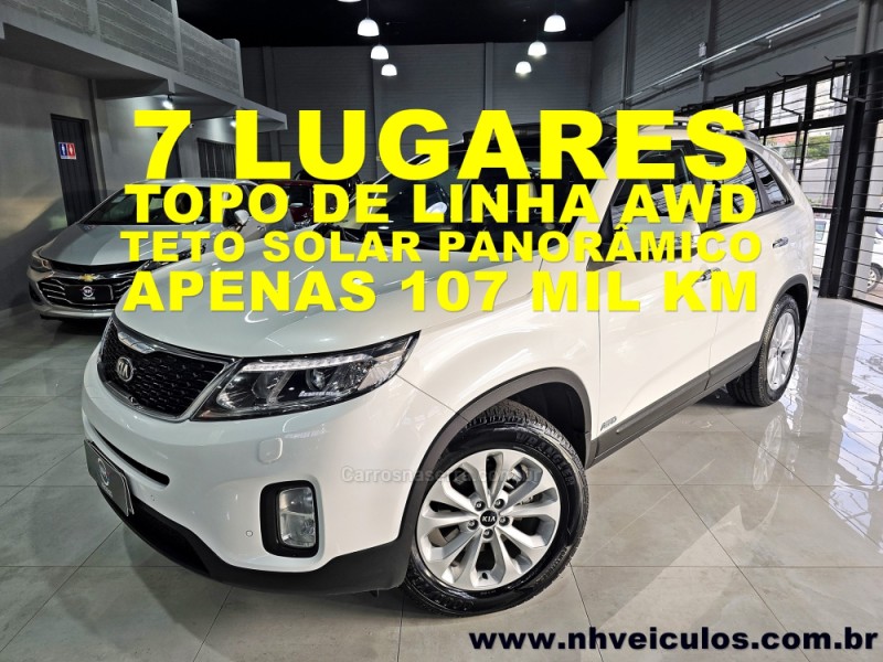 sorento 3.5 sorento v6 24v 4x2 7 lugares automatico 2015 novo hamburgo