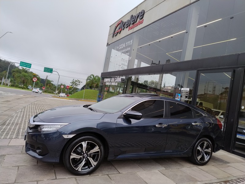 CIVIC 1.5 16V TOURING TURBO GASOLINA 4P AUTOMÁTICO - 2019 - CAXIAS DO SUL