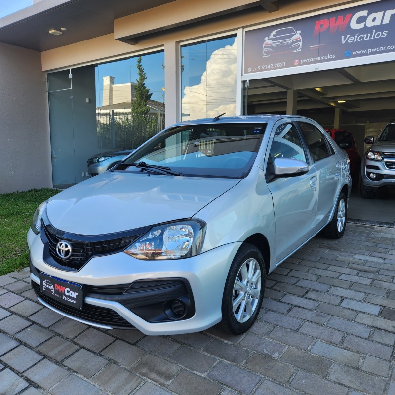 etios 1.5 x plus sedan 16v flex 4p automatico 2020 bento goncalves