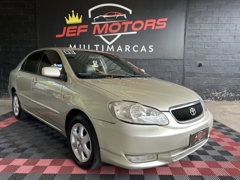 COROLLA 1.8 SE-G 16V GASOLINA 4P AUTOMÁTICO - 2003 - CAXIAS DO SUL