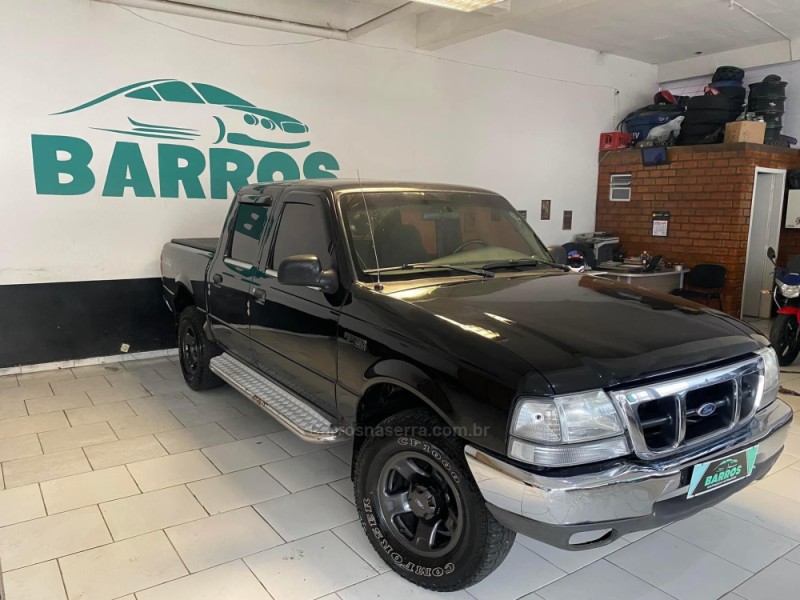 RANGER 2.5 XLT 4X4 CD 8V TURBO INTERCOOLER DIESEL 4P MANUAL - 2001 - CAXIAS DO SUL