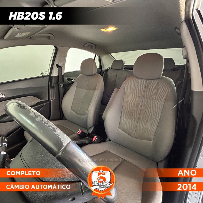 HB20S 1.6 PREMIUM 16V FLEX 4P AUTOMÁTICO - 2014 - VACARIA