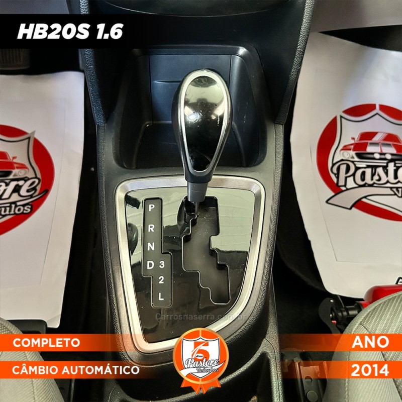 HB20S 1.6 PREMIUM 16V FLEX 4P AUTOMÁTICO - 2014 - VACARIA