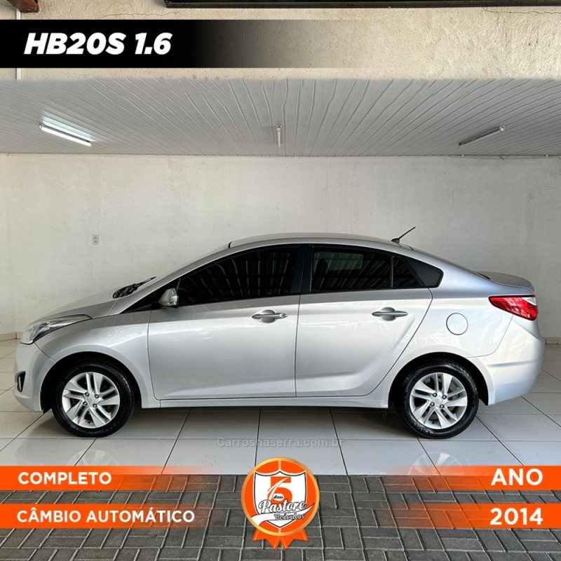 HB20S 1.6 PREMIUM 16V FLEX 4P AUTOMÁTICO - 2014 - VACARIA