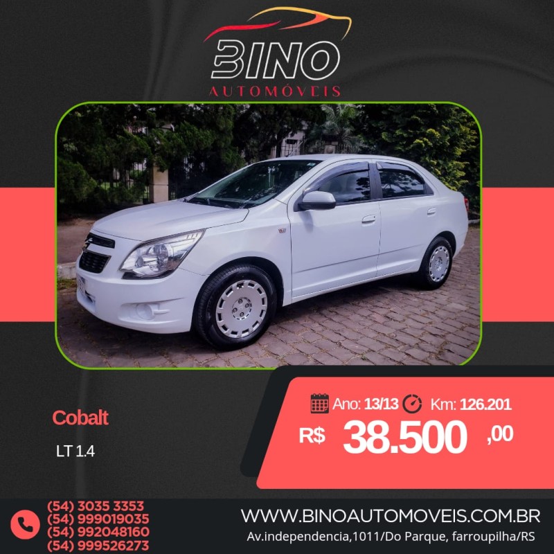 cobalt 1.4 mpfi lt 8v flex 4p manual 2013 farroupilha