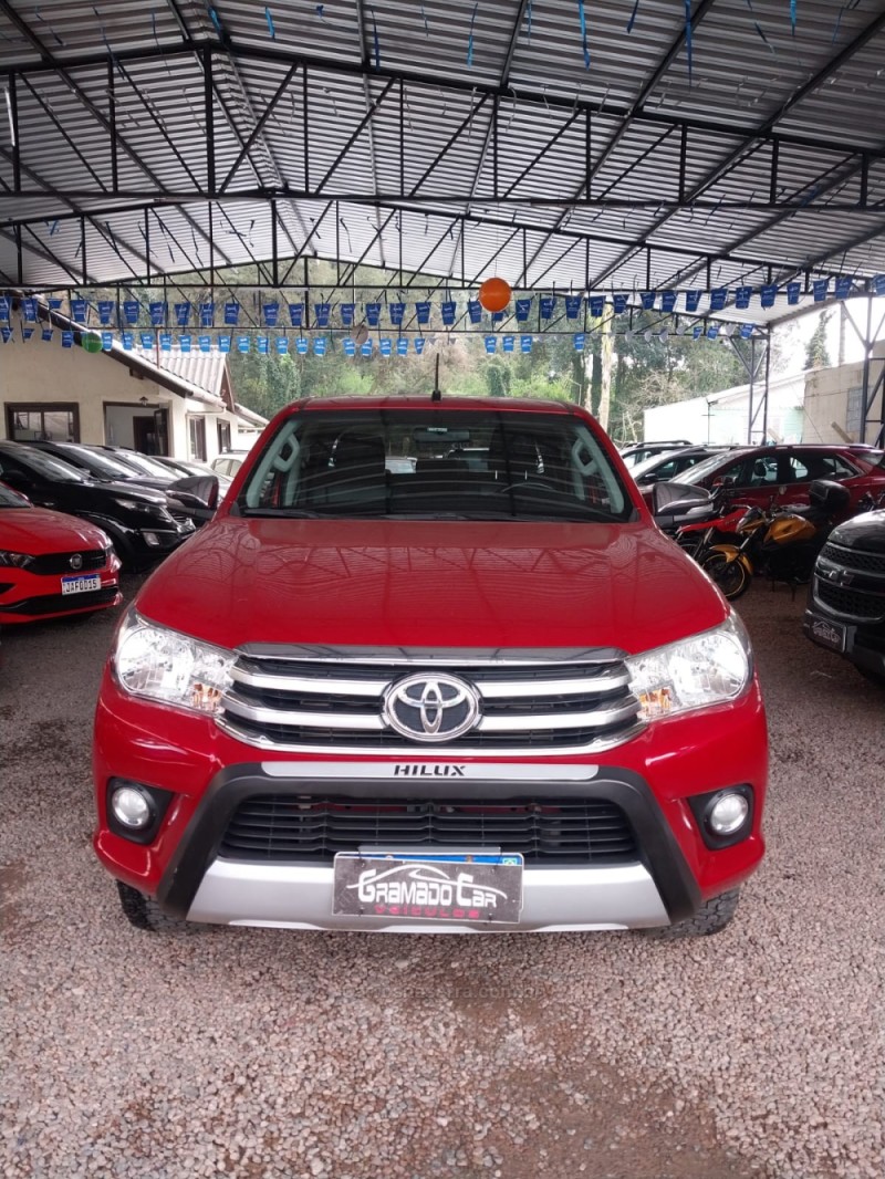 HILUX 2.8 SRV 4X4 CD 16V DIESEL 4P AUTOMÁTICO - 2017 - CANELA