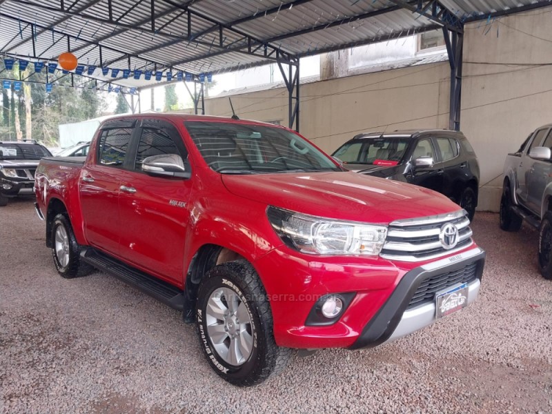 HILUX 2.8 SRV 4X4 CD 16V DIESEL 4P AUTOMÁTICO - 2017 - CANELA