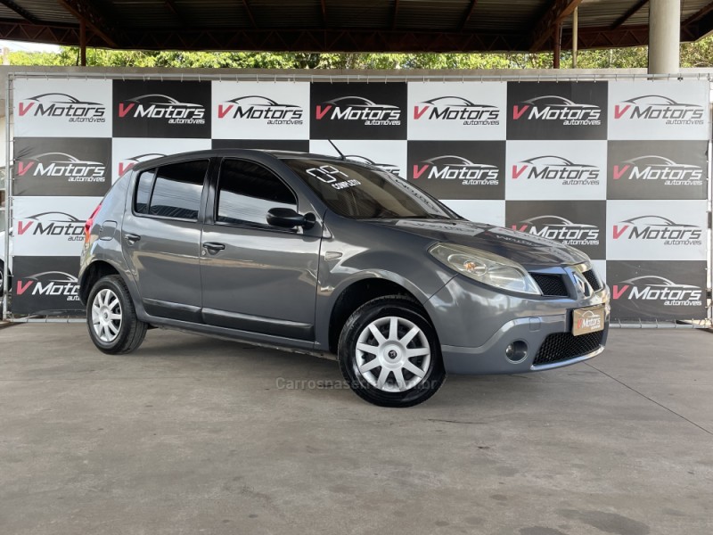 sandero 1.0 authentique 16v flex 4p manual 2009 parobe