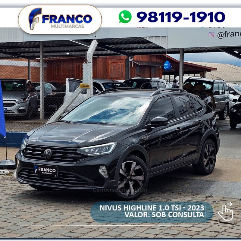 nivus 1.0 tsi highline flex 4p automatico 2023 vacaria