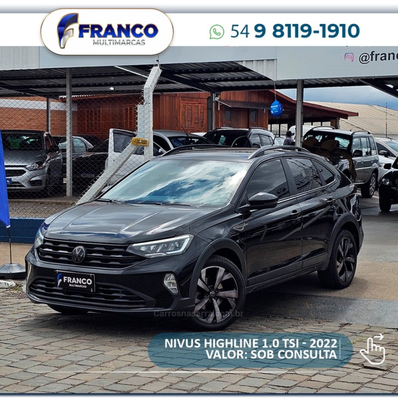 nivus 1.0 tsi highline flex 4p automatico 2022 vacaria