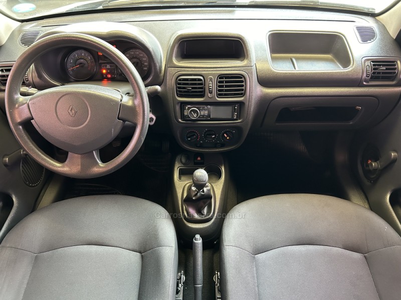 CLIO 1.0 AUTHENTIQUE 16V FLEX 2P MANUAL - 2014 - NOVO HAMBURGO