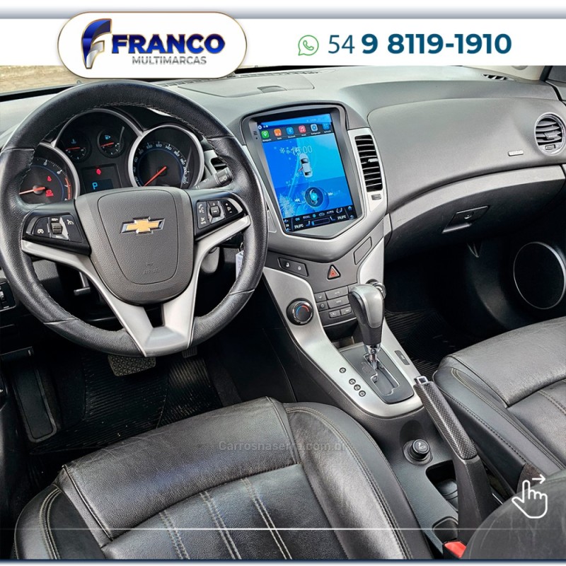 CRUZE 1.8 LT 16V FLEX 4P AUTOMÁTICO - 2012 - VACARIA