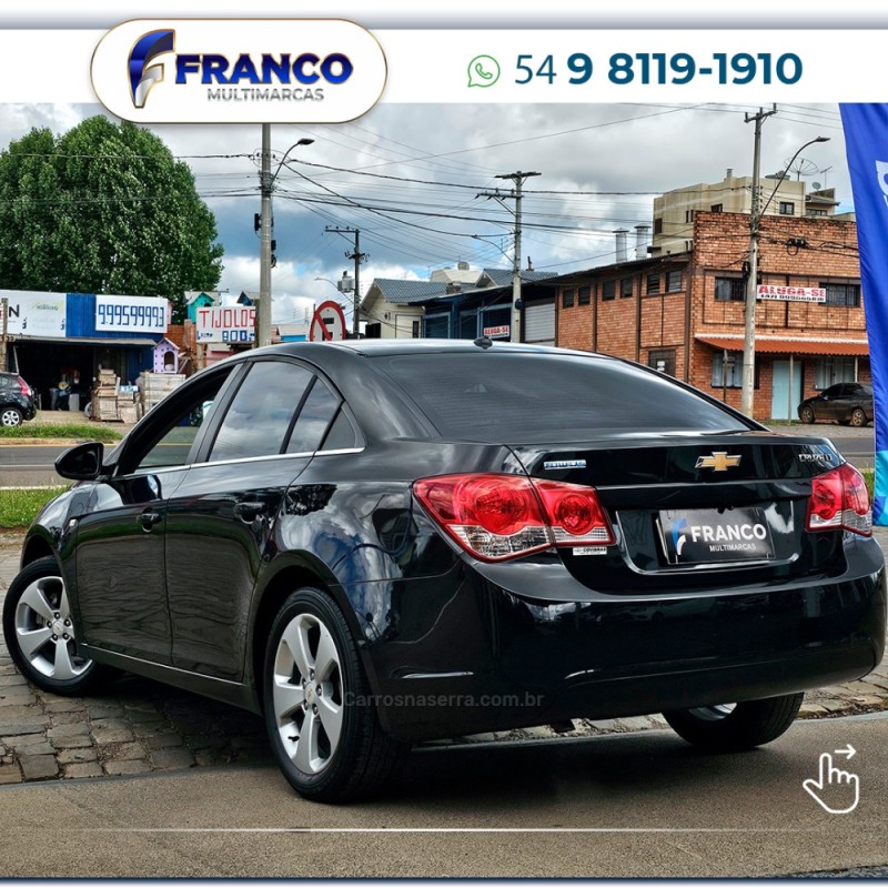 CRUZE 1.8 LT 16V FLEX 4P AUTOMÁTICO - 2012 - VACARIA