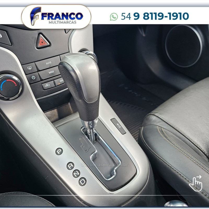 CRUZE 1.8 LT 16V FLEX 4P AUTOMÁTICO - 2012 - VACARIA