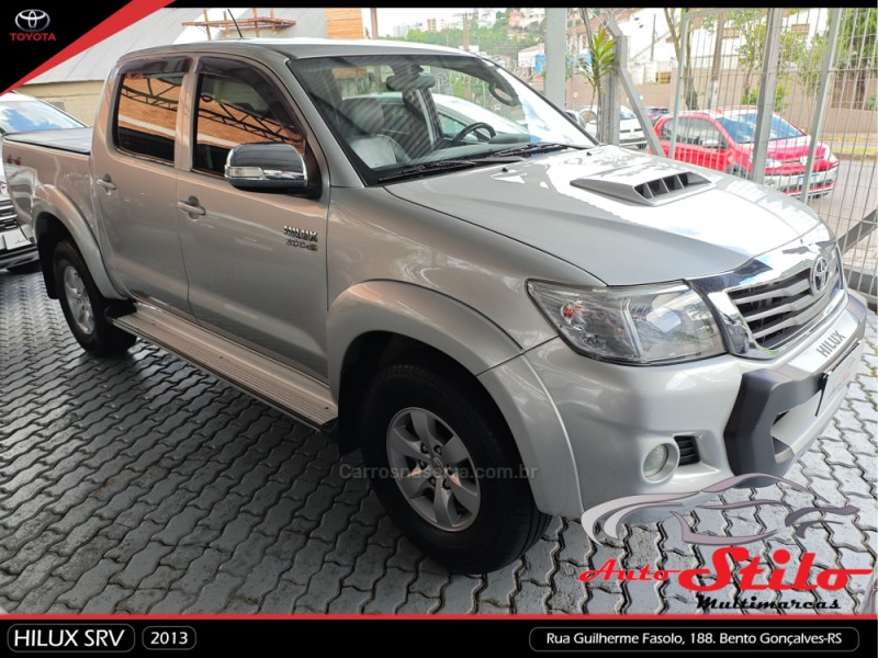 HILUX 3.0 SRV 4X4 CD 16V TURBO INTERCOOLER DIESEL 4P AUTOMÁTICO - 2013 - BENTO GONçALVES