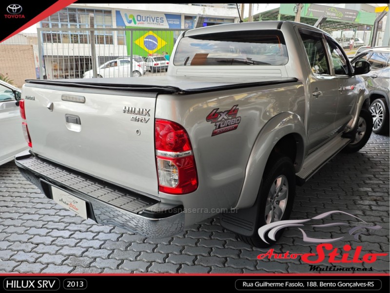 HILUX 3.0 SRV 4X4 CD 16V TURBO INTERCOOLER DIESEL 4P AUTOMÁTICO - 2013 - BENTO GONçALVES