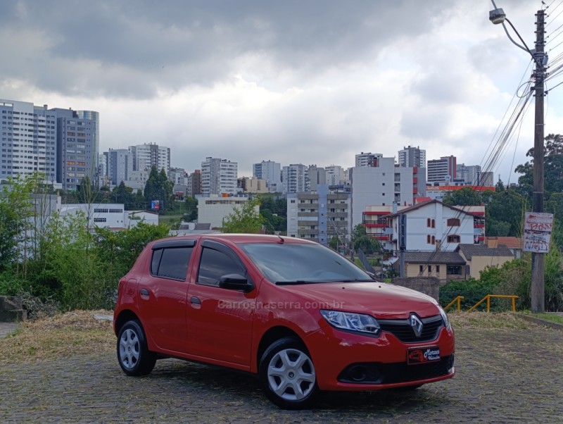 SANDERO 1.0 AUTHENTIQUE 8V FLEX 4P MANUAL - 2016 - CAXIAS DO SUL