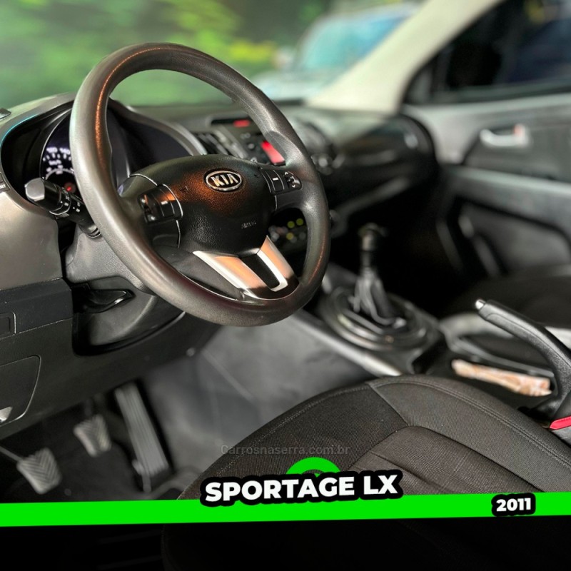 SPORTAGE 2.0 LX 4X2 16V GASOLINA 4P MANUAL - 2011 - TAQUARA