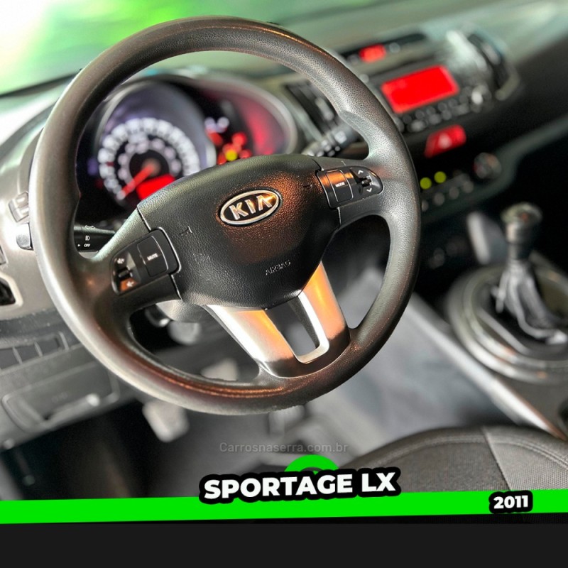 SPORTAGE 2.0 LX 4X2 16V GASOLINA 4P MANUAL - 2011 - TAQUARA