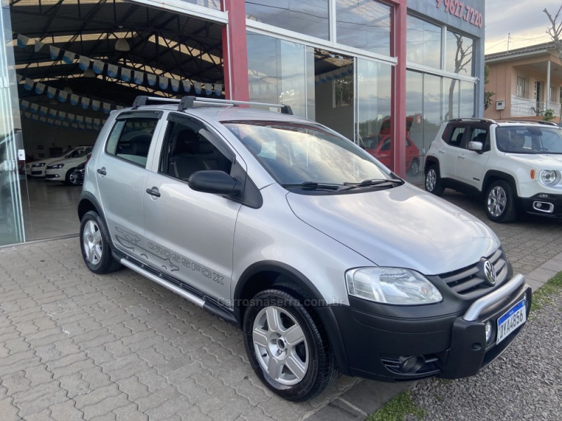 CROSSFOX 1.6 MI FLEX 8V 4P MANUAL - 2007 - NOVA PRATA