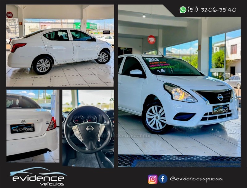 VERSA 1.6 16V FLEX S 4P MANUAL - 2020 - SAPUCAIA DO SUL