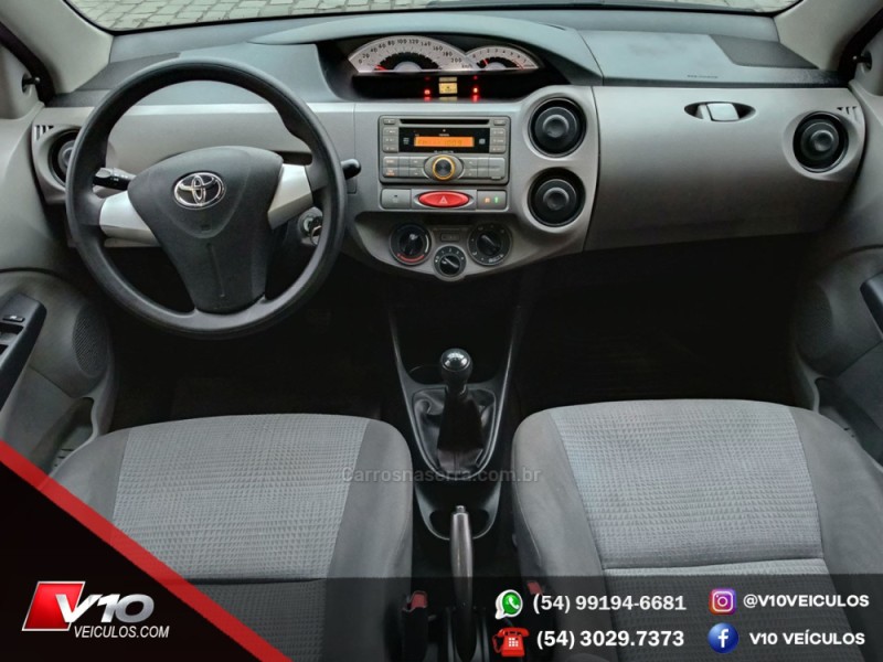 ETIOS 1.5 XS 16V FLEX 4P MANUAL - 2013 - CAXIAS DO SUL