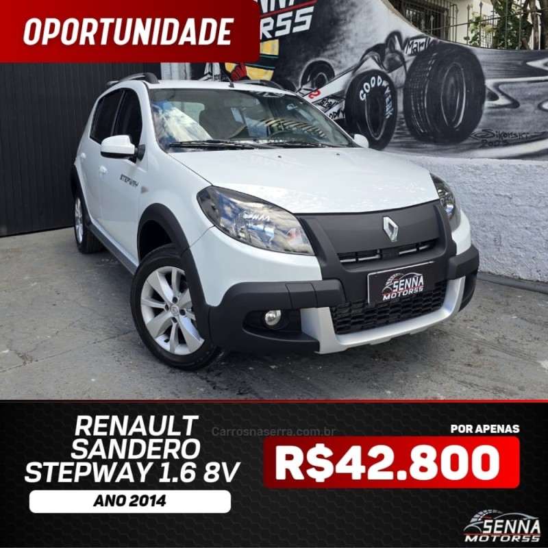 SANDERO 1.6 STEPWAY 8V FLEX 4P MANUAL